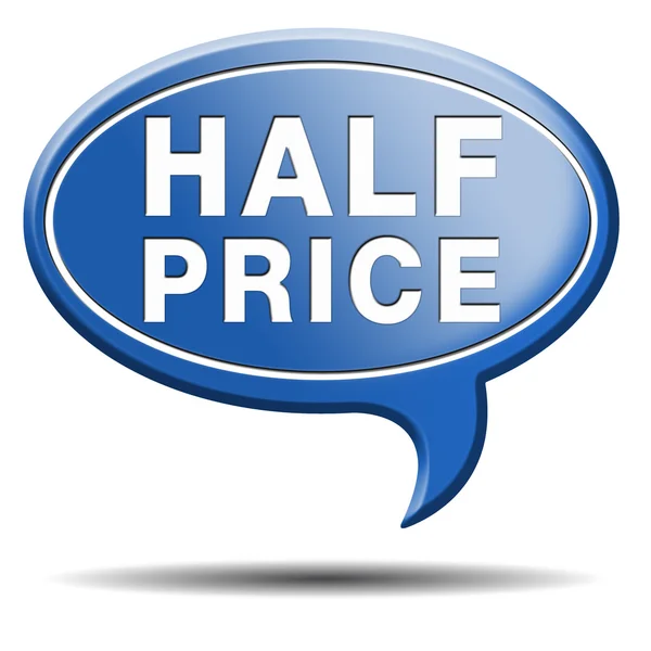 Halfprice — Stockfoto