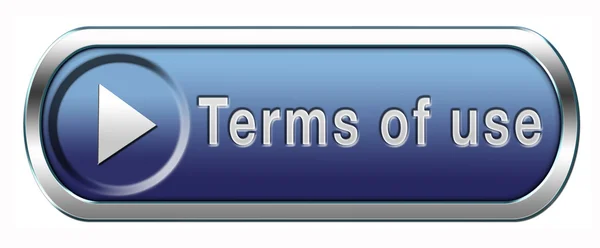 Terms of use button — Stok fotoğraf