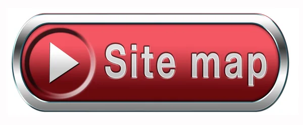 Site map button — Stock Photo, Image