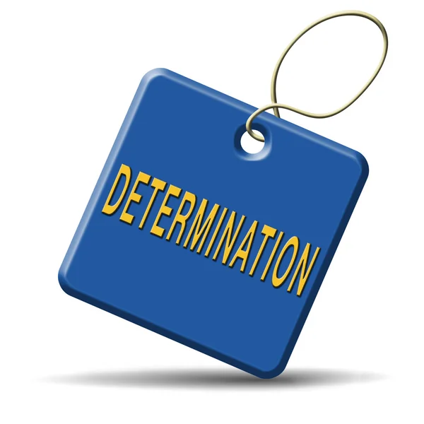 Determinación — Foto de Stock