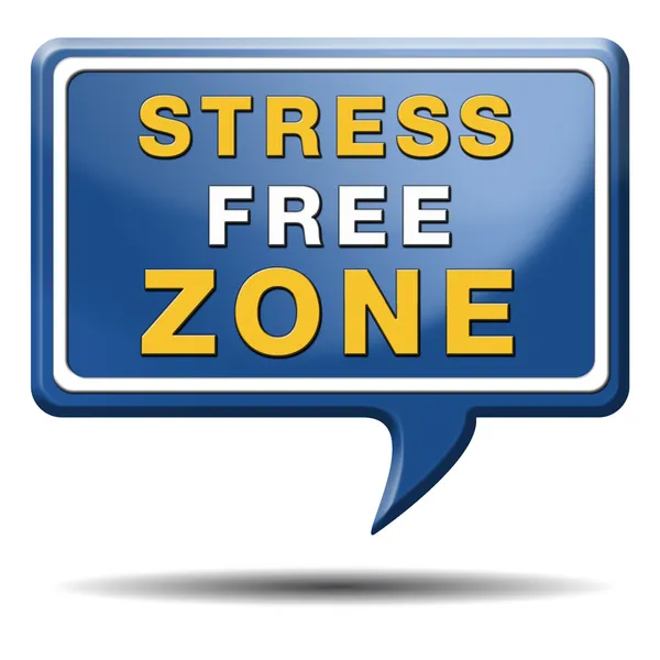 Stressfreie Zone — Stockfoto