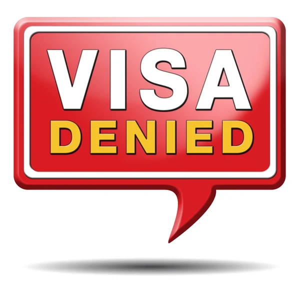 Visa refusé — Photo