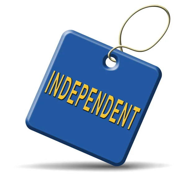 Independent — Stock Photo, Image