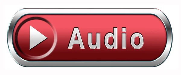 Audio icon — Stock Photo, Image