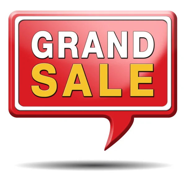 Grand sale — Stock Photo, Image