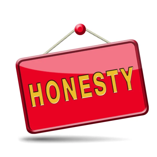 Honesty — Stock Photo, Image