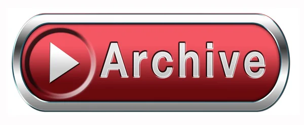 Archive button — Stock Photo, Image