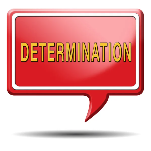 Determinación — Foto de Stock