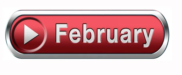 Februari — Stockfoto