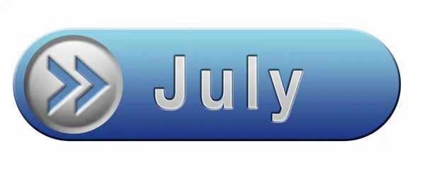 Ícone de julho — Fotografia de Stock
