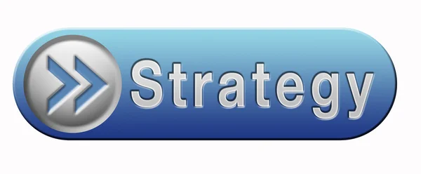 Strategie — Stockfoto