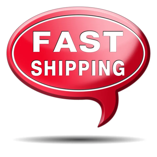 Fast shipping — Stock Photo, Image