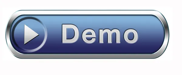 Demo-ikonen — Stockfoto