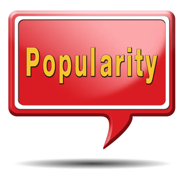 Popularity — Stock Photo, Image