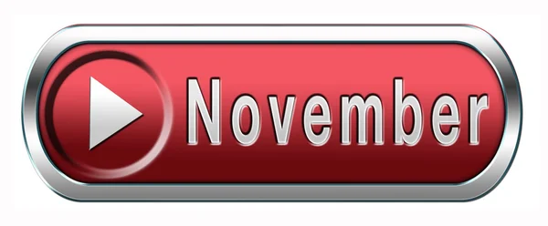 November button — Stock Photo, Image