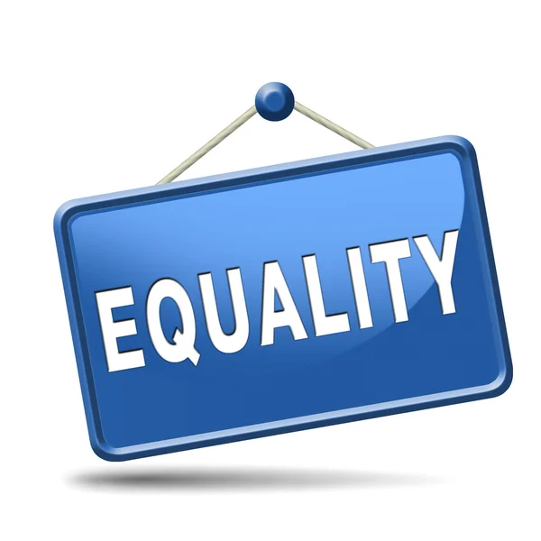 Equality — Stock Photo, Image