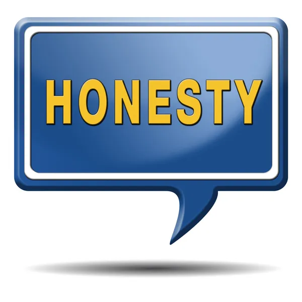 Honesty — Stock Photo, Image