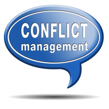 Conflict management clipart