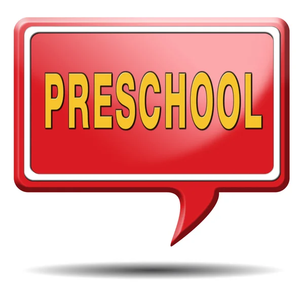 Preescolar — Foto de Stock