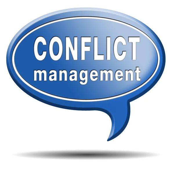 Conflict management — Stock Photo, Image