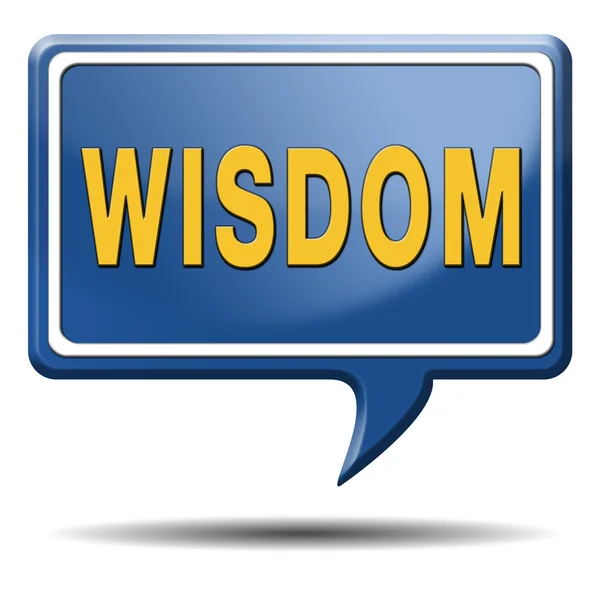Wisdom and knowledge — Stock Photo, Image