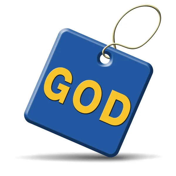 Gud tecken — Stockfoto