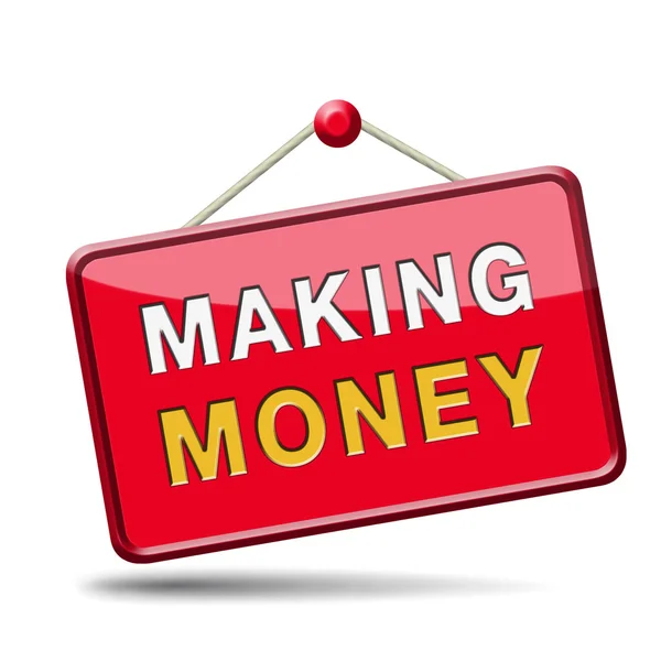 Making money — Stock Photo, Image