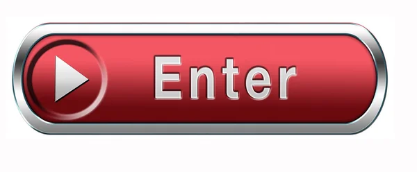 Enter button — Stock Photo, Image