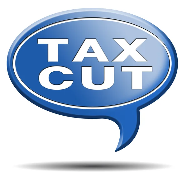 Snížení daní — Stock fotografie