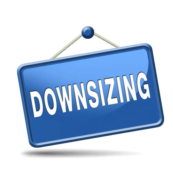Downsizing — Stock Photo, Image