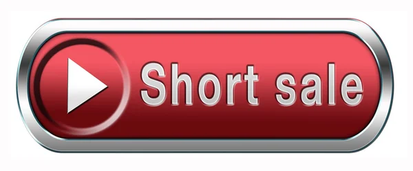 Short sale — Stock Photo, Image