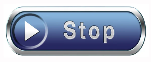 Stop gomb — Stock Fotó