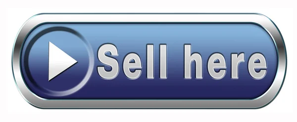 Sälj här — Stockfoto
