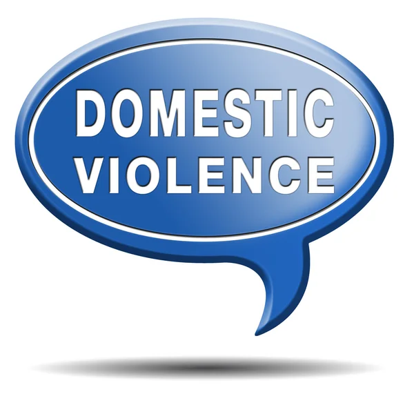 Domestic violence icon — Stock Photo, Image