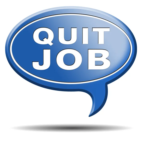 Quit job — Stock Photo, Image