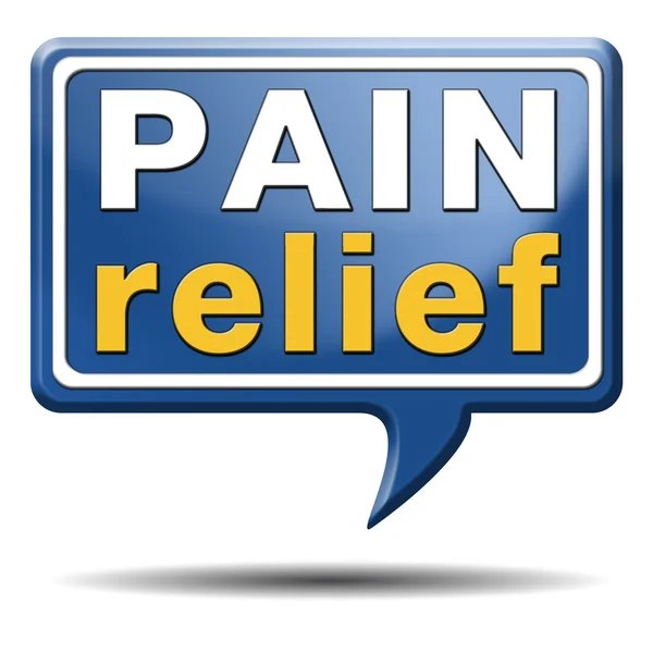 Pain relief — Stock Photo, Image