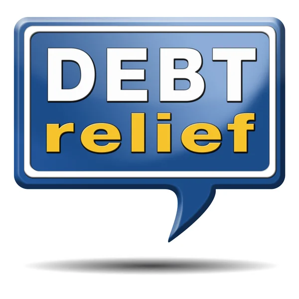 Debt relief — Stock Photo, Image