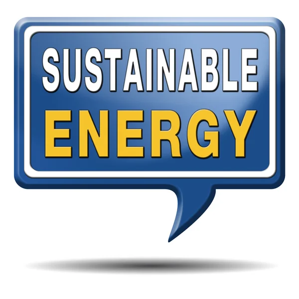 Duurzame energie — Stockfoto