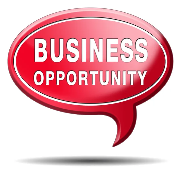 Business opportunity icon — Stock Photo, Image