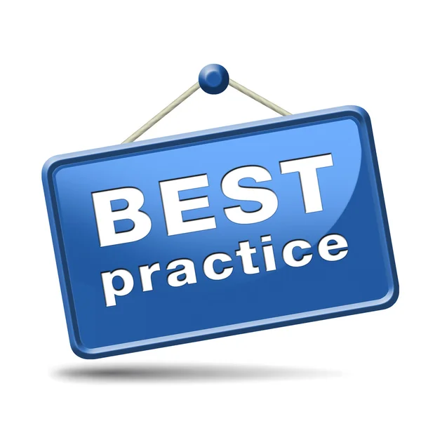 Best practice — Stock Photo, Image