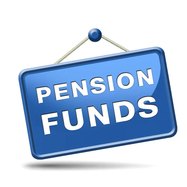 Fundo de pensões — Fotografia de Stock