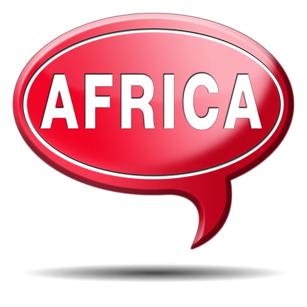 Africa icon — Stock Photo, Image