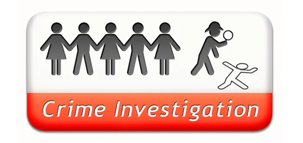 Crime scene Investigation — Stok fotoğraf