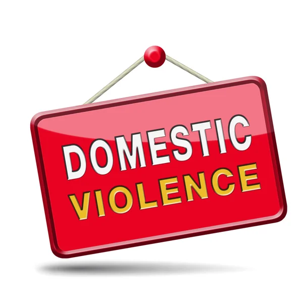 Domestic violence — Stock Photo, Image