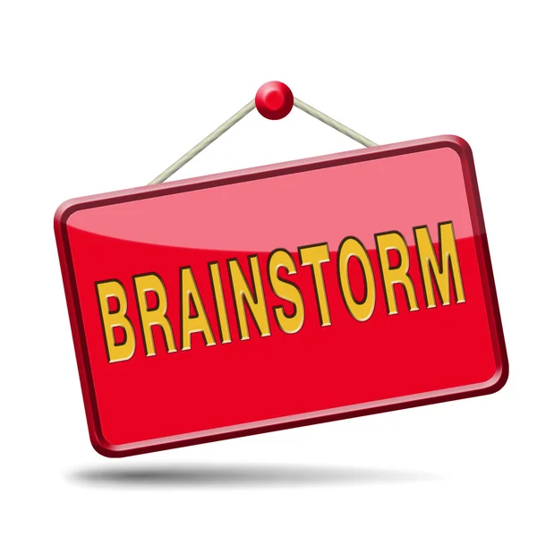 Brainstorm — Stockfoto