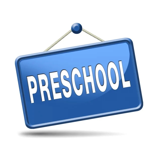 Preescolar — Foto de Stock