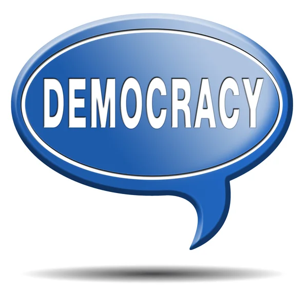 Democracia — Fotografia de Stock