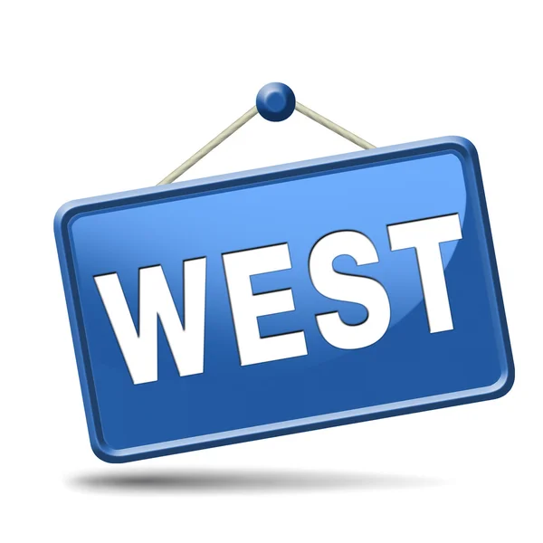 Westseite — Stockfoto