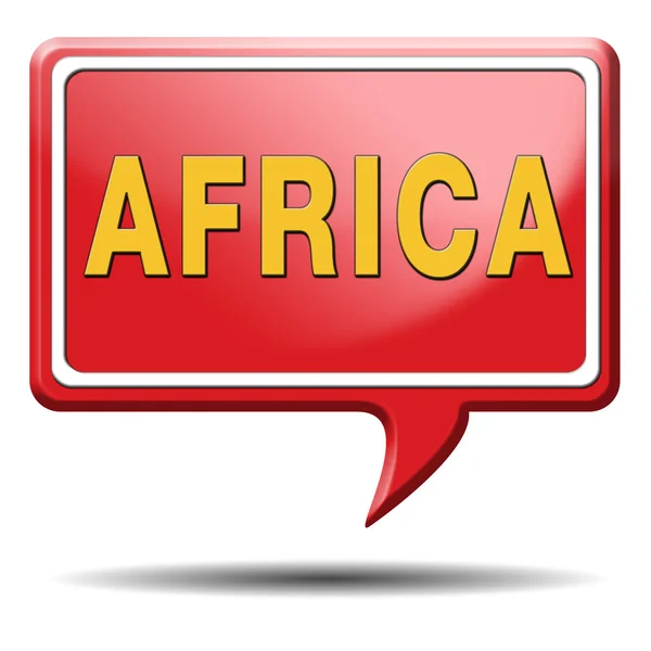 アフリカのアイコン — ストック写真