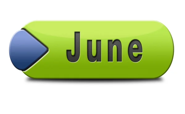 June button — Stock Photo, Image